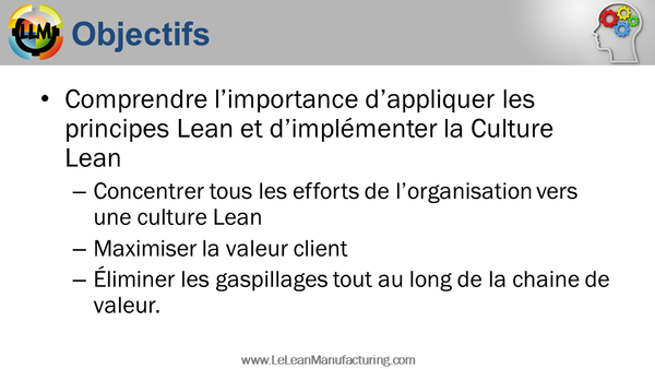 Présentation Powerpoint "Culture Lean"