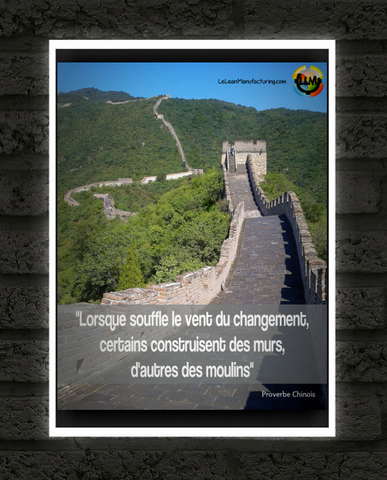 Poster proverbe Chinois